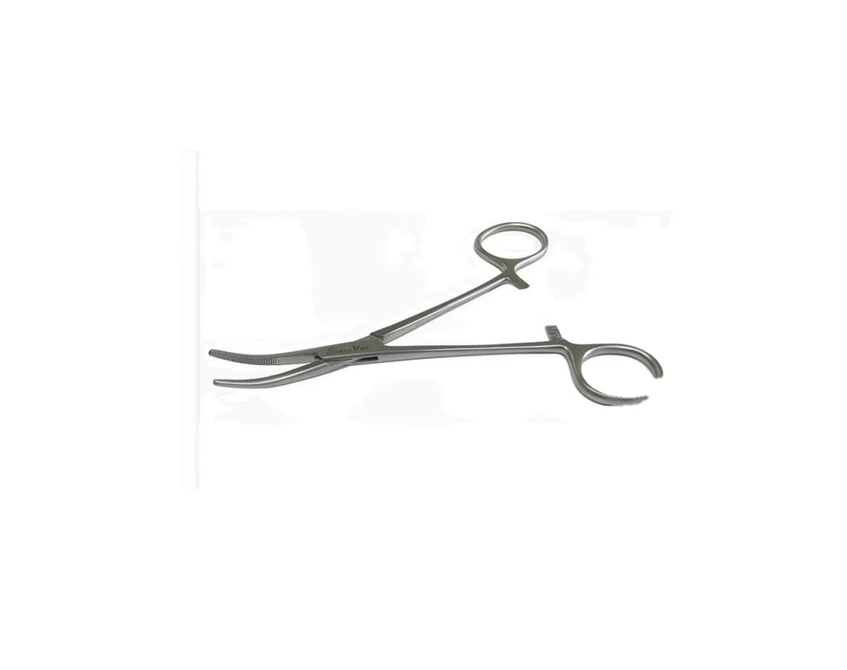 Bent Head Forceps Pliers Medical Hemostatic Forceps