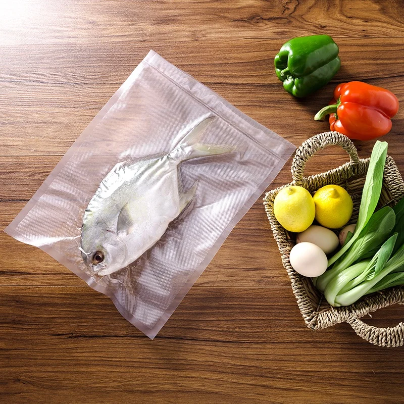 embossed vacuum sealer rolls bag food bag Food grade vacuum plastic rolls