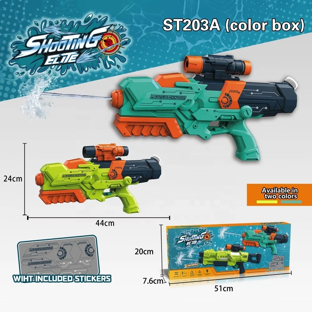Wholesale Hot Selling Water Guns Pump Action Toy Guns Squirt Gun  For Children Teen Play Water Shooter Swimming Pool Party Games