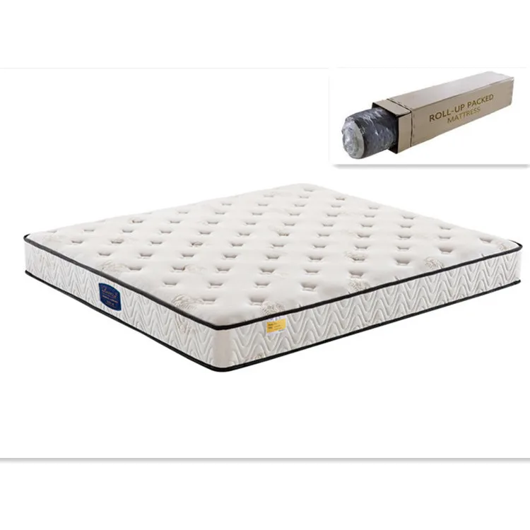 Simple Design Fabric Natural Latex Mattress king Size