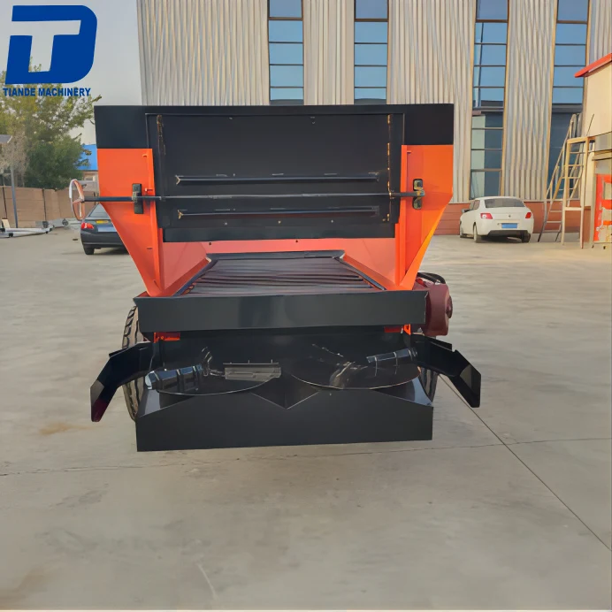Big fertilizer manure tractor fertilizer spreader machine for garden orchard farm
