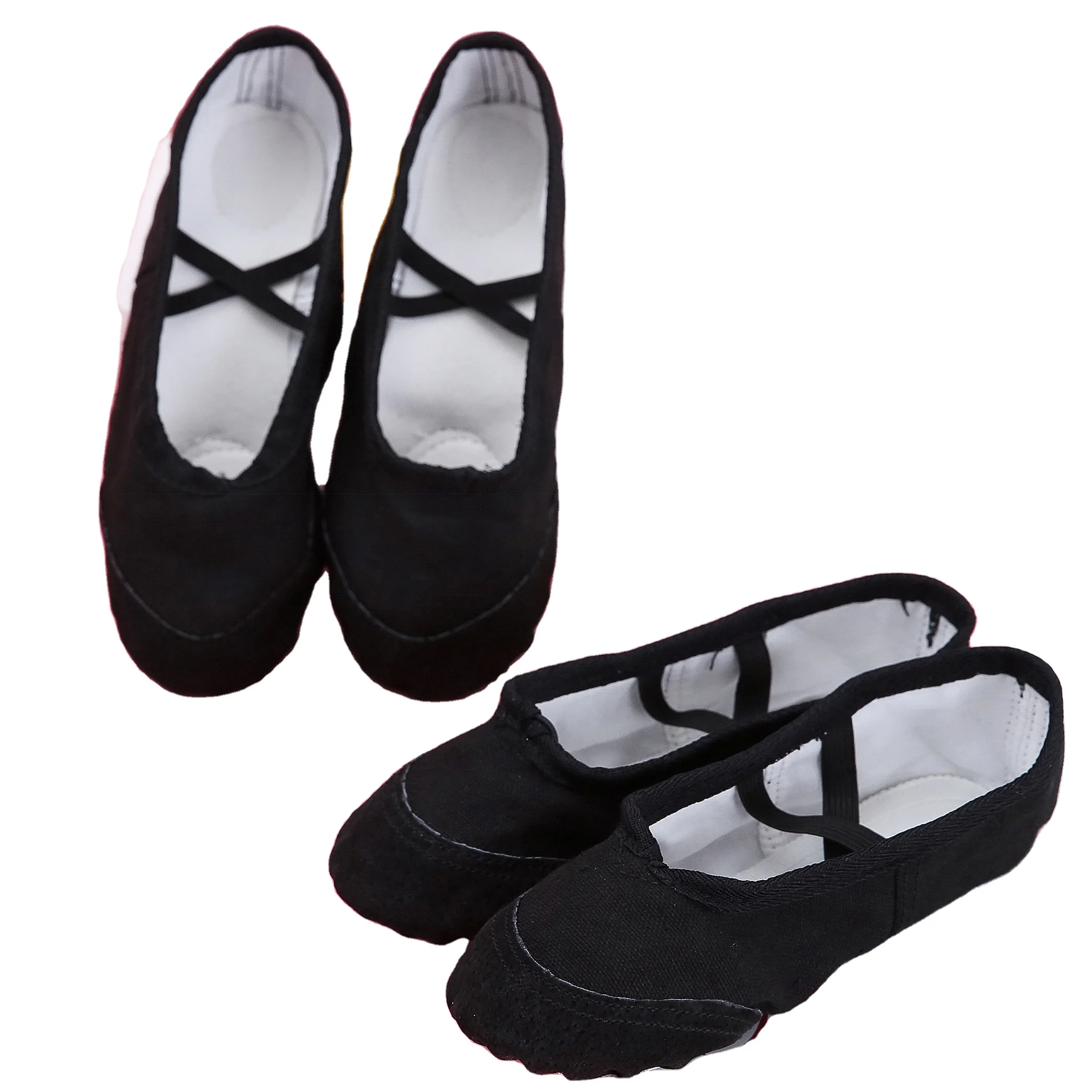 
Dance shoes soft sole exercise shoes leather toe dance shoes made in 