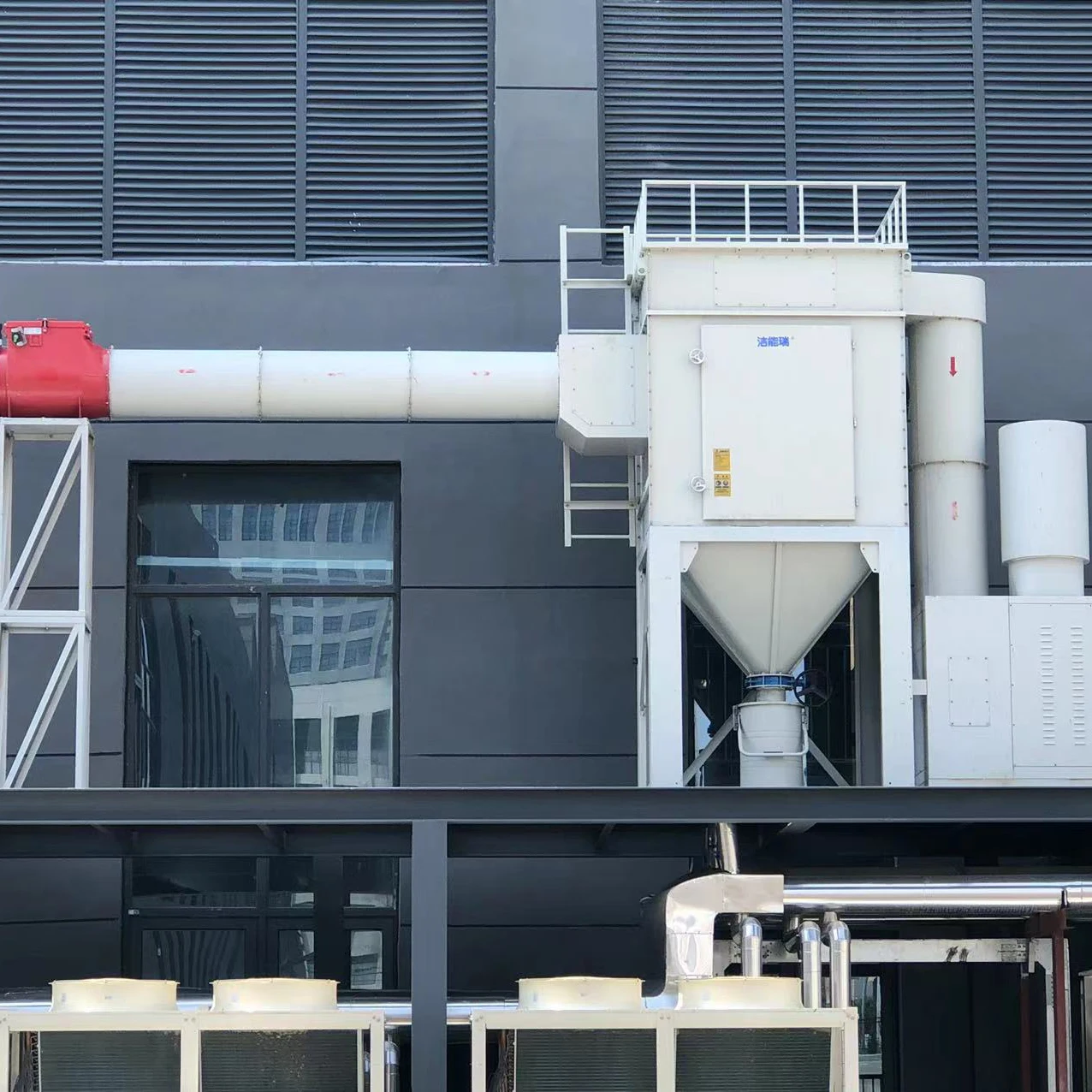 Dust purification in automated processing workshops industrial dust collector dust filter environment