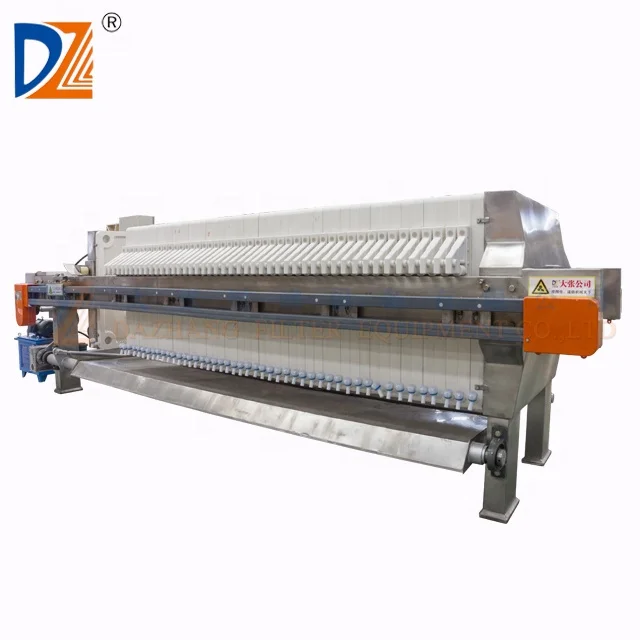 Stainless Steel Recessed Filter Press for Brewery Mash Filter Beer Factory