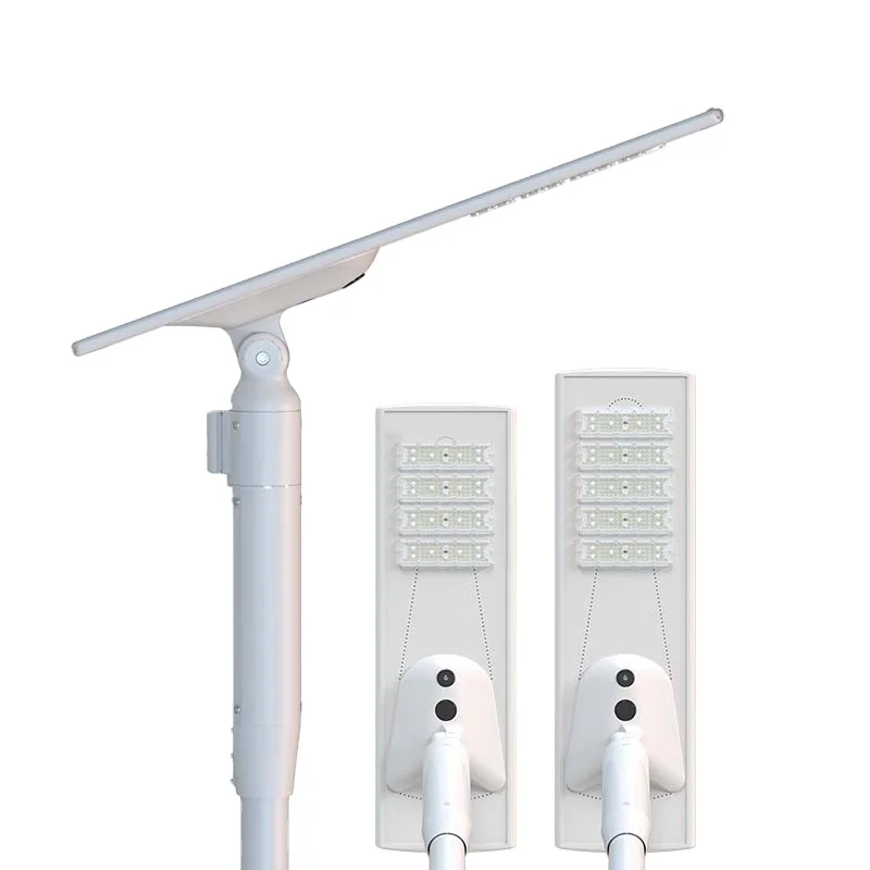 All in One Solar Street Light With CCTV Camera And Smart Motion Sensor 4000LM 6000LM 8000LM 10000LM