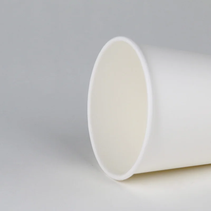 Оптовая продажа 7 унций 9 белые одноразовые кофейные бумажные стаканчики с двойной стенкой на