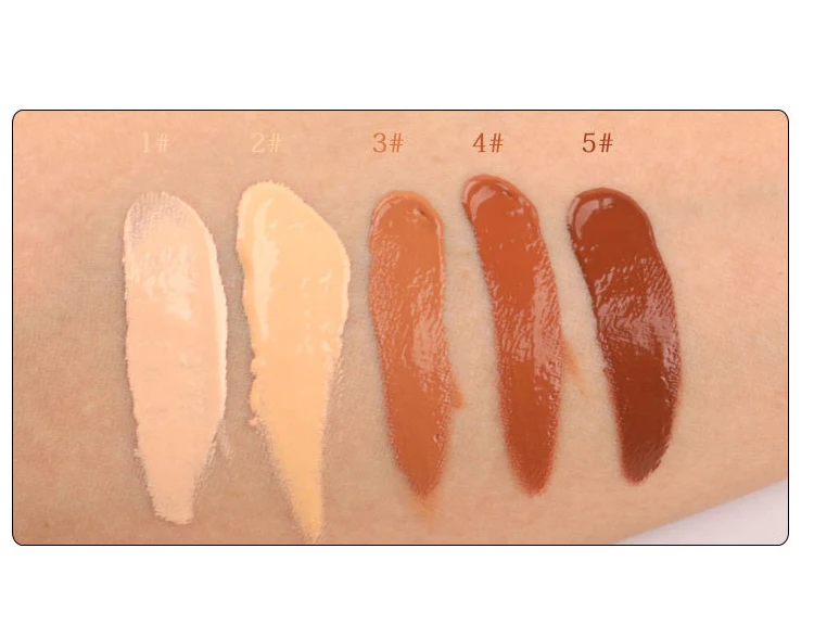 Foundation Soft Matte Long Wear Oil Control Concealer Liquid Foundation Cream Fashion Womens Makeup
