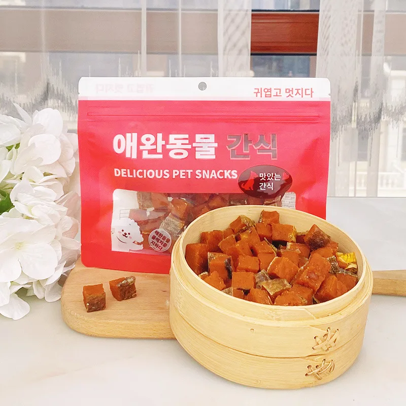Top selling pet food LOW MOQ Air dried pet treats 200g/bag