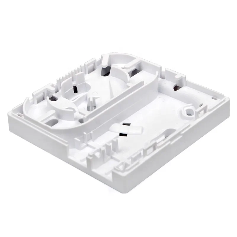 FP-86 Fast delivery 86 type 2 core desktop small ftth roset , SC fiber optic wall terminal box