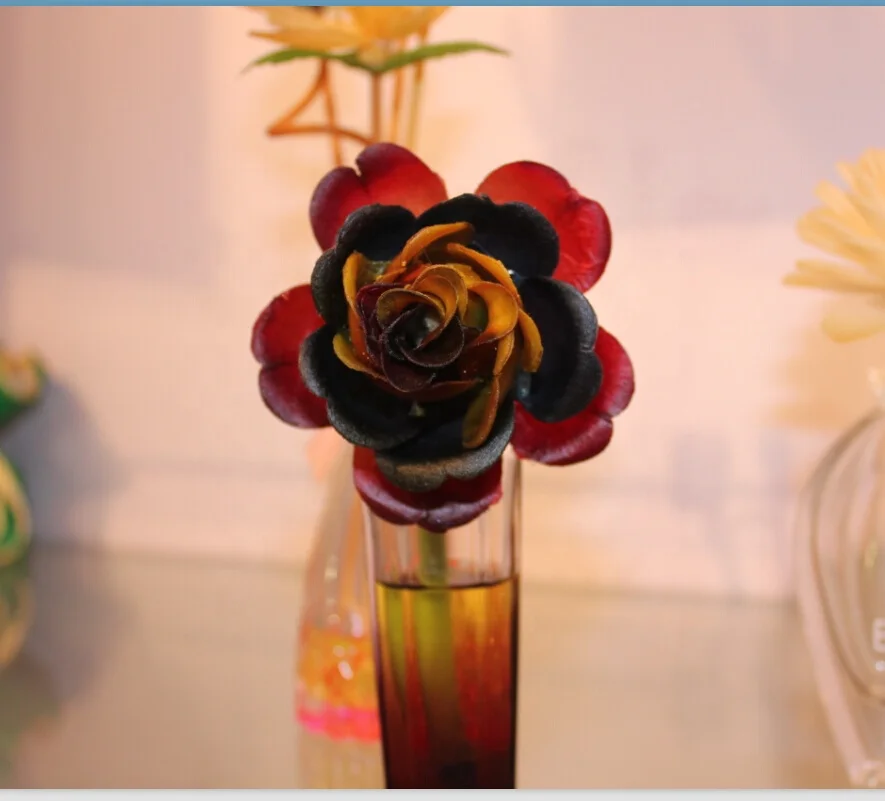 
New material air freshener absorb fragrance oil real paper flower 