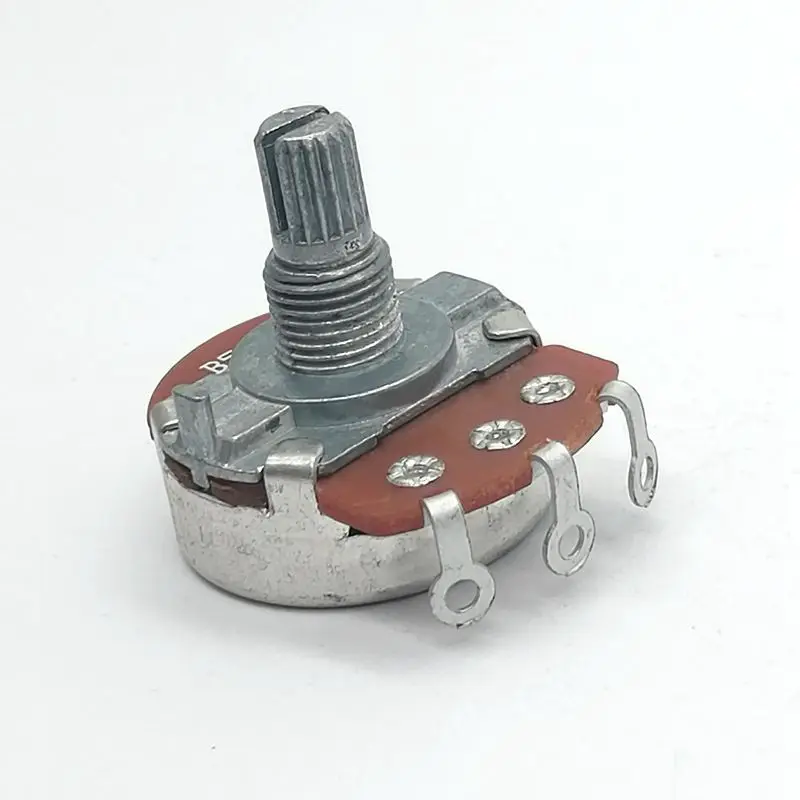Terwin 24mm Audio Pots Shaft Volume Tone Controls Rotational Resistance Guitar Potentiometers for Guitar Parts