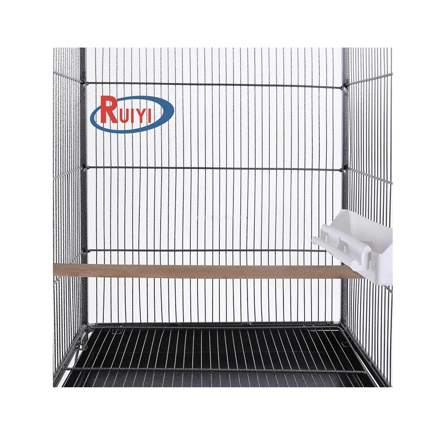 Large size aviaries parrot bird cage with drinker and feeder