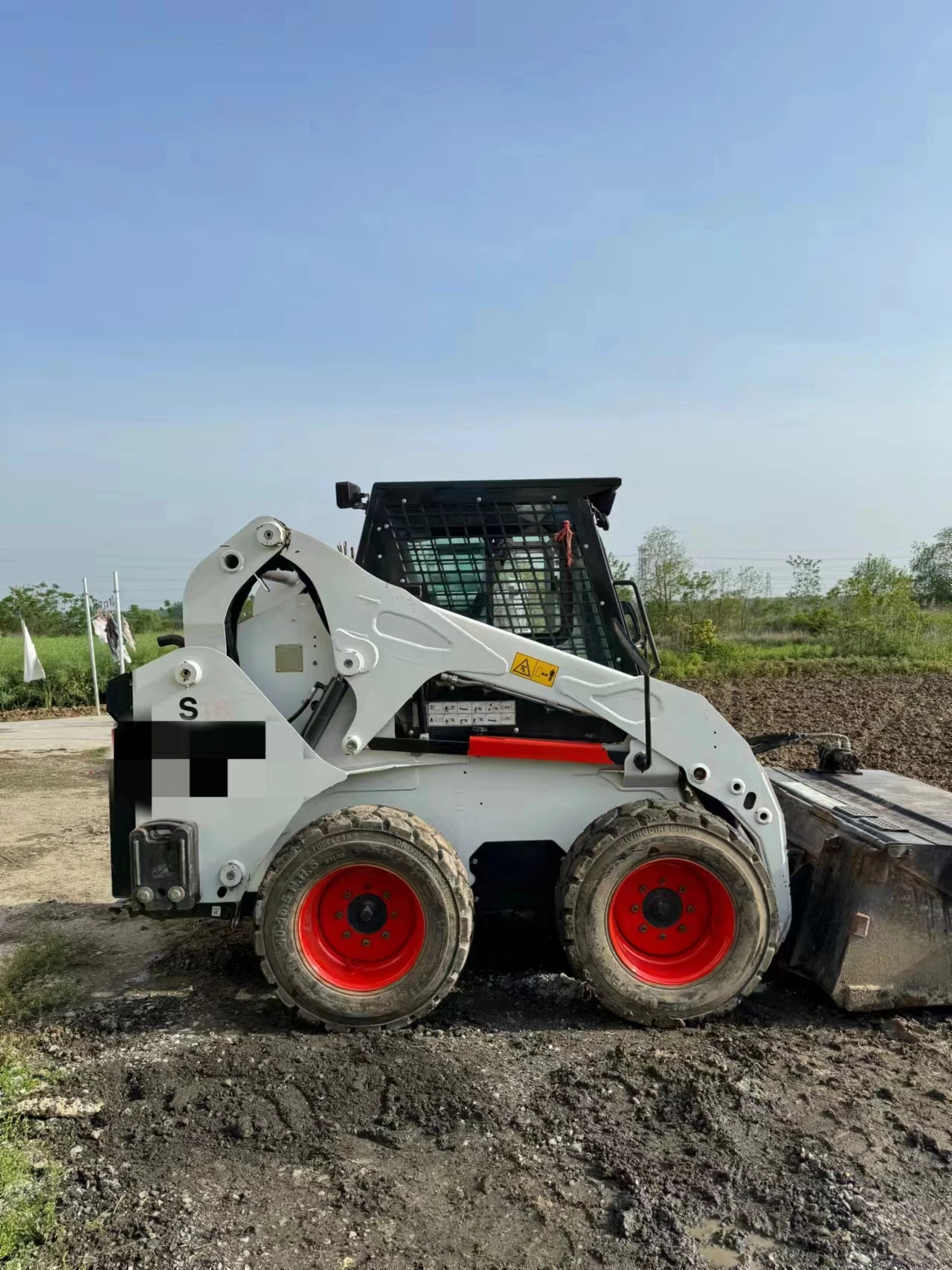 High quality s18 used original skip steer loader