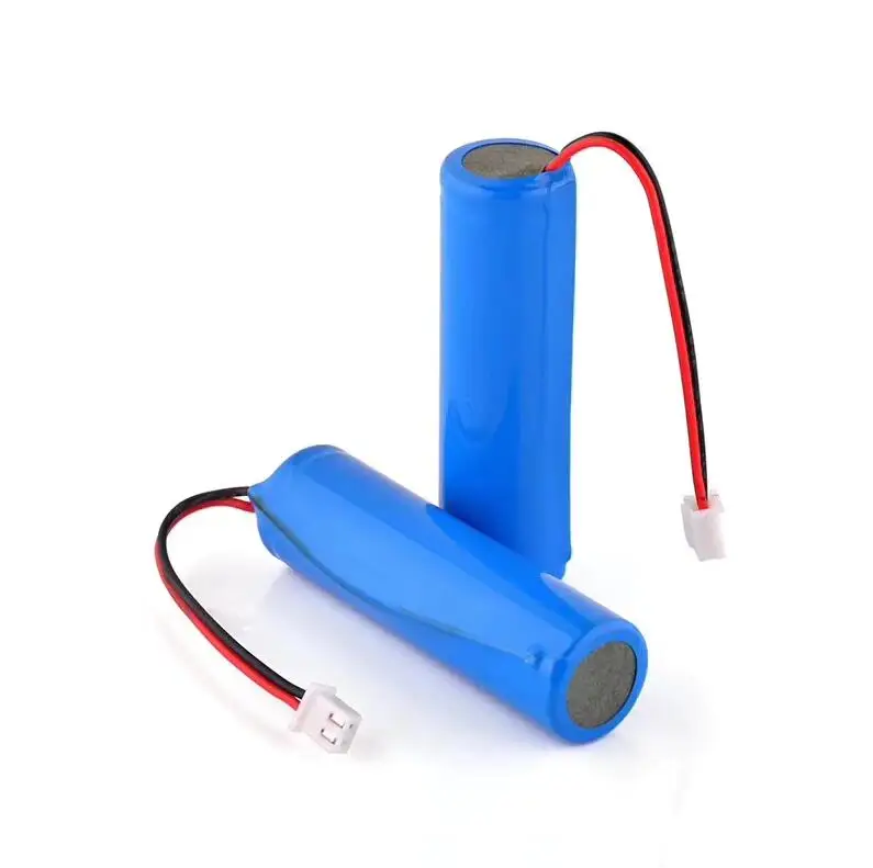Rechargeable Lithium Ion 1S1P 3.7V 18650 2200mah Battery High Power Density 12 Months 50G with PCB and Connector Wires CN;GUA