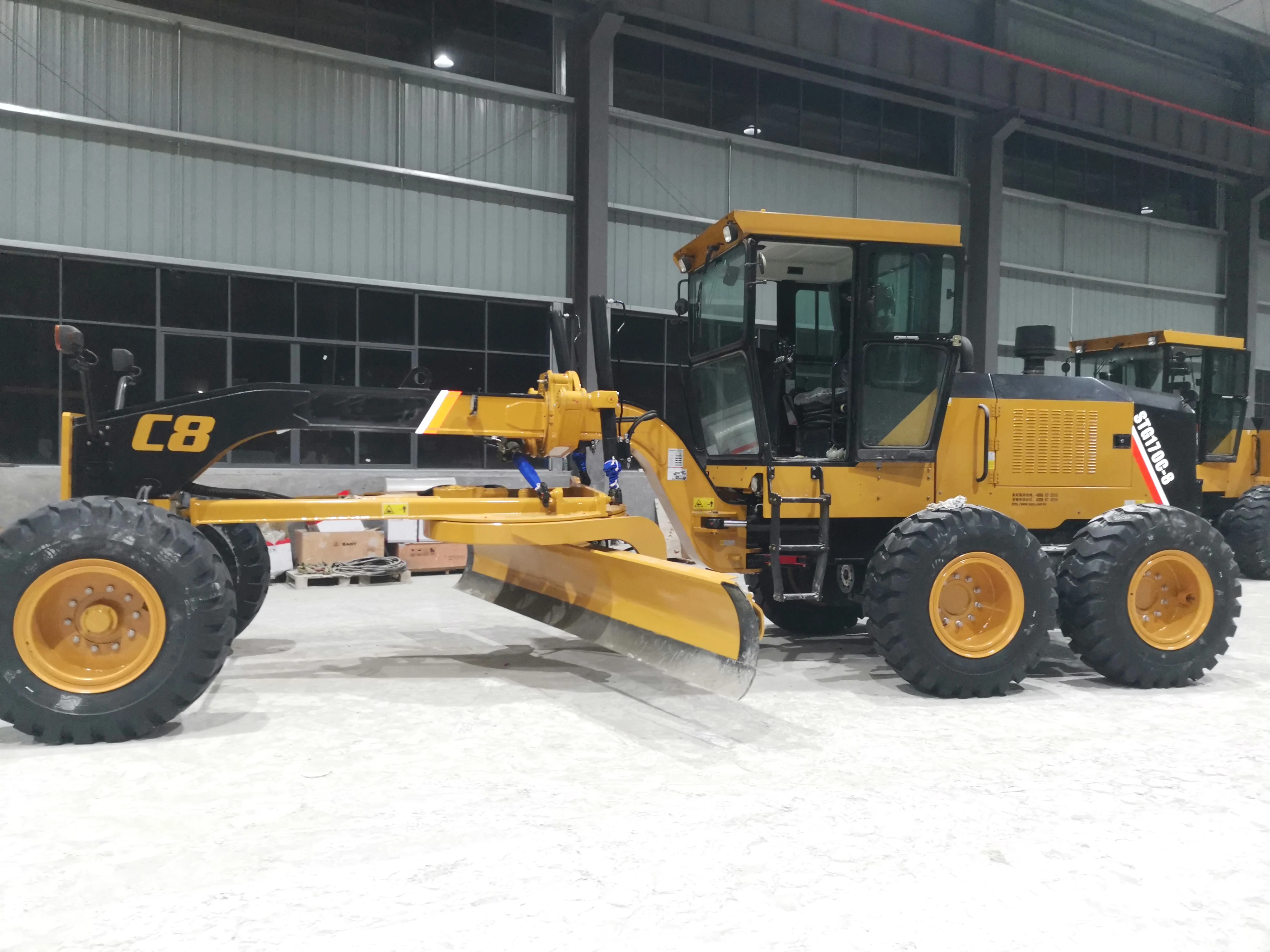 Абсолютно Новый 170HP 190hp автогрейдер STG170C-8 Stg190C-8 с передним лезвия и задний