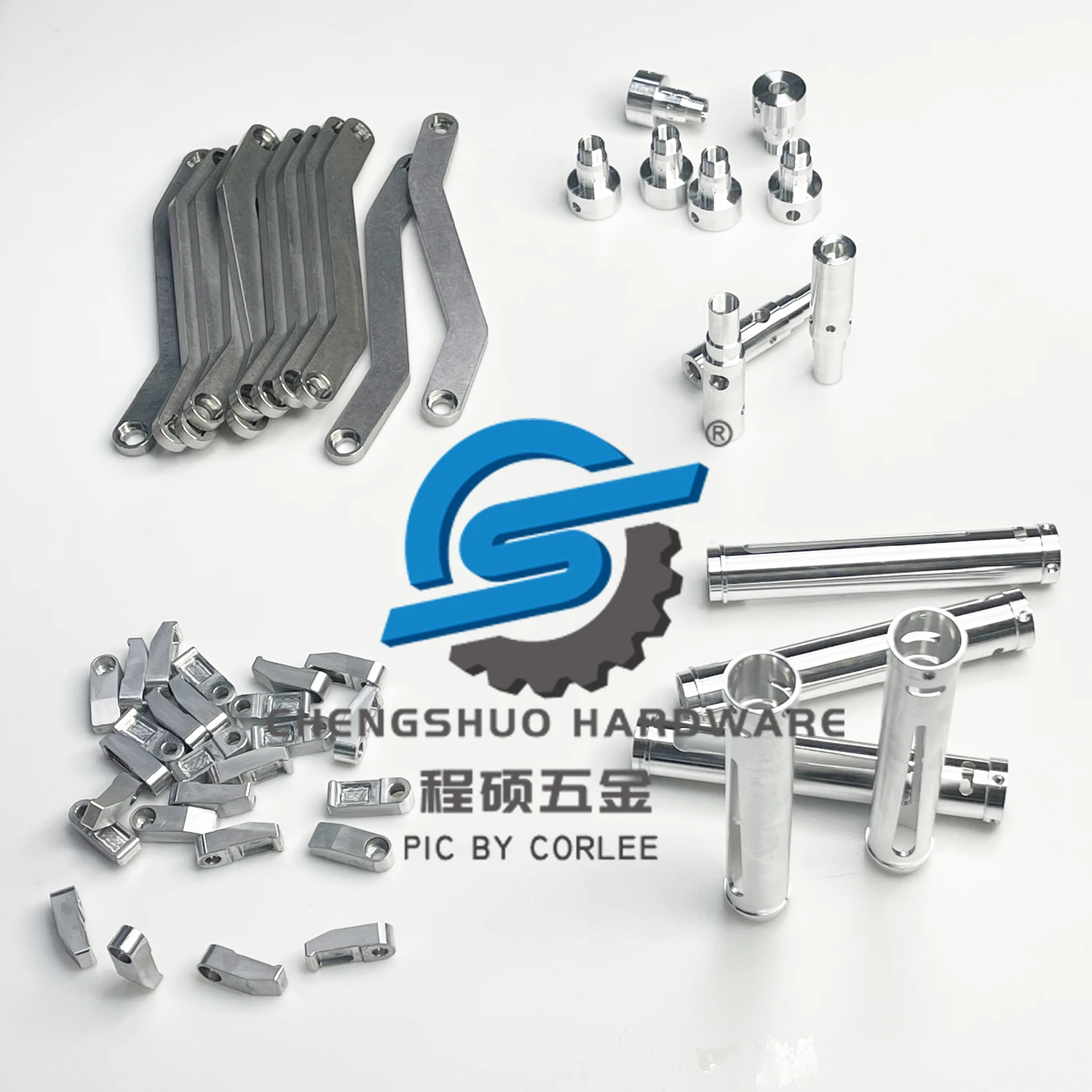 Aluminum Bolt Round Head Customized Thread CNC Machining Services Factory Turning Milling Chengshuo Hardware Machined