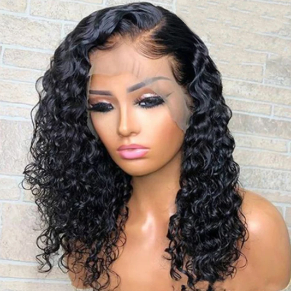 Прямая поставка, парики из человеческих волос со шнуровкой спереди, оптовая продажа, парики из человеческих волос высшего качества, парики из 150% бразильских неповрежденных волос с плотностью 180%