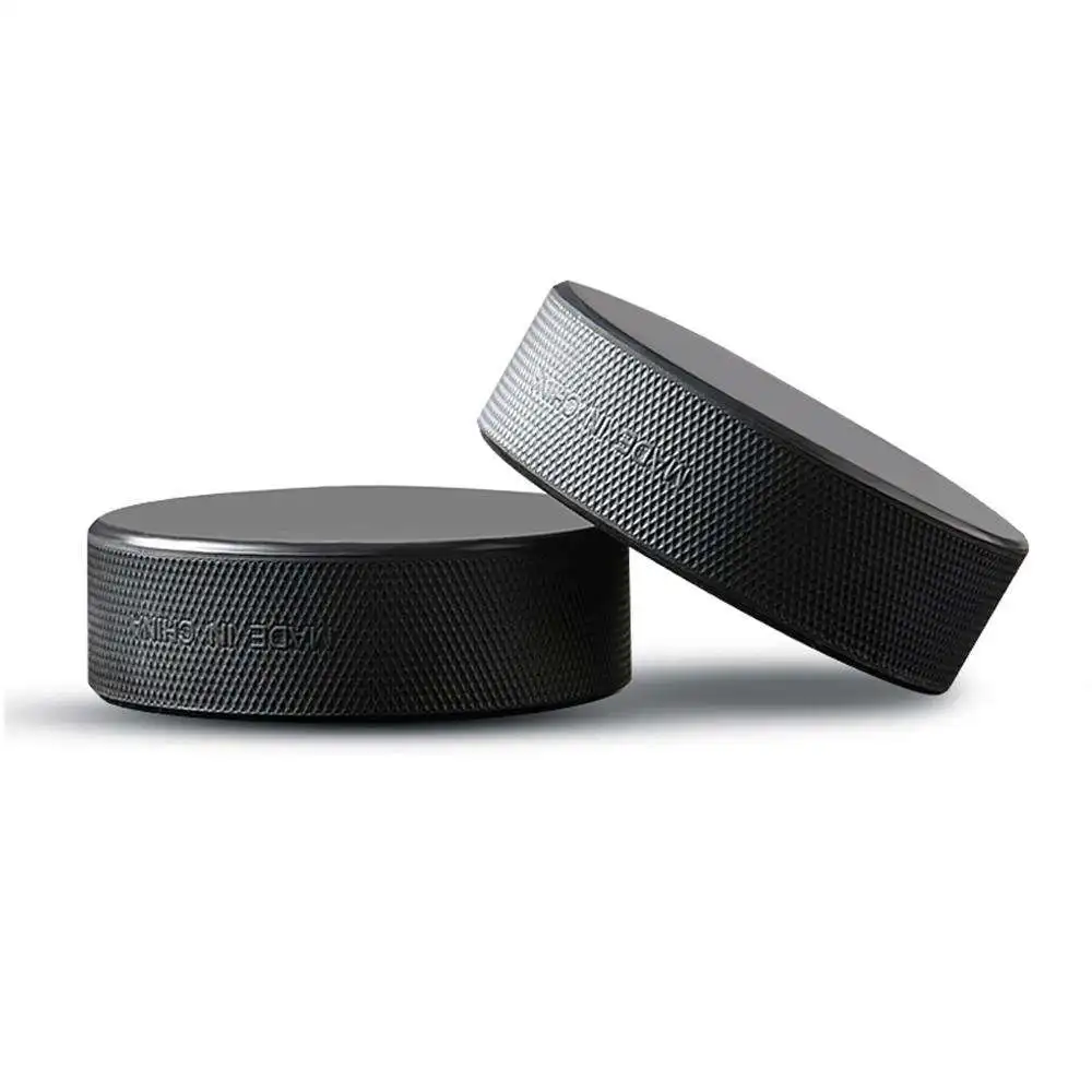 TOPTONS Professional Style Official Ice Hockey Puck Made of Durable Rubber