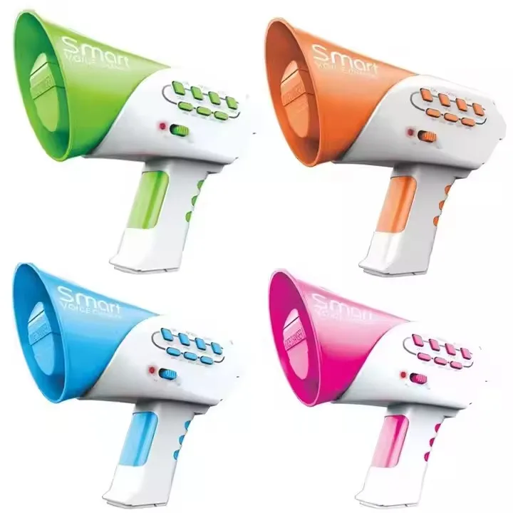 Funny Electro Mini Speaker Toy 7 Different Voices Changer Unisex Plastic Toy for Children