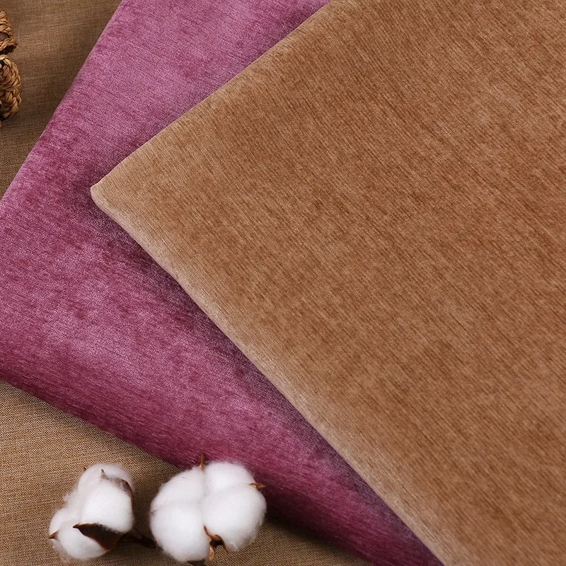 2024 New 100% Polyester Chenille Sofa Fabric 320gsm Weight for Garments like Pants and Jackets Manufactured for Wholesale