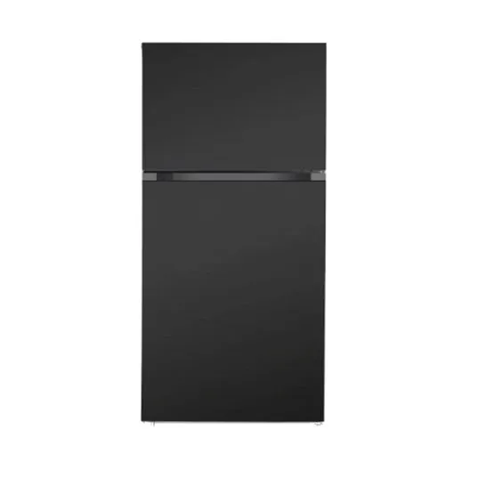 Stainless Color No Frost Two Door Household Refrigerator
