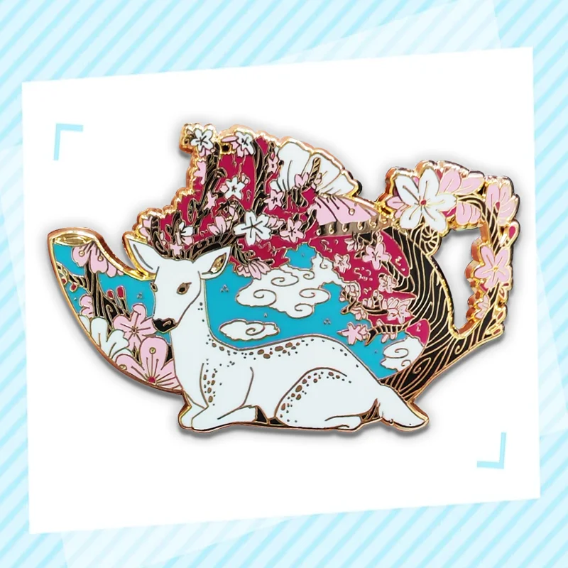 Custom Design Round Metal Pin Logo Gold Plating Lapel Pins Custom Soft Hard Enamel Pins