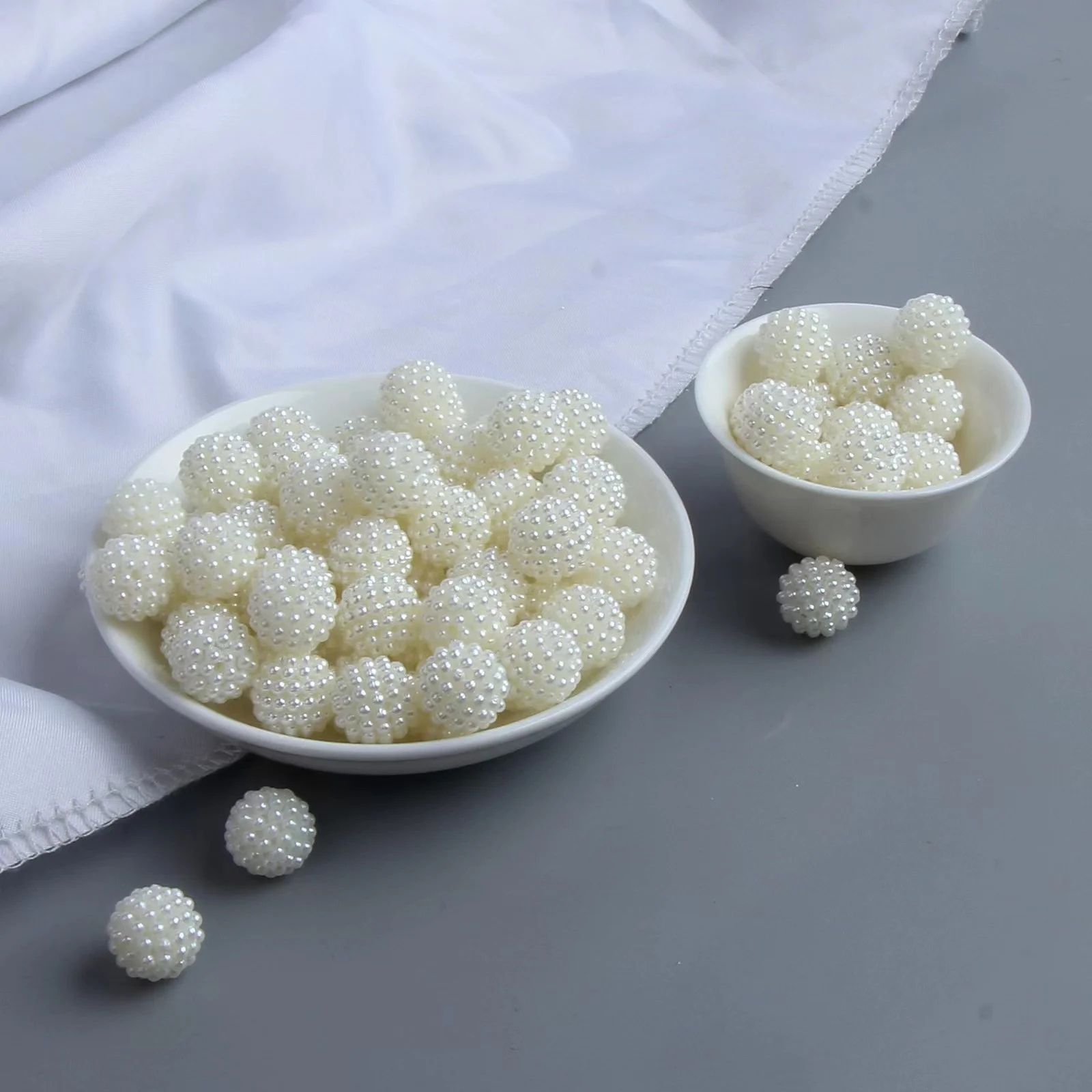 Factory Wholesale ABS Colorful Bayberry Fruit Pearl Beads For DIY Decoration