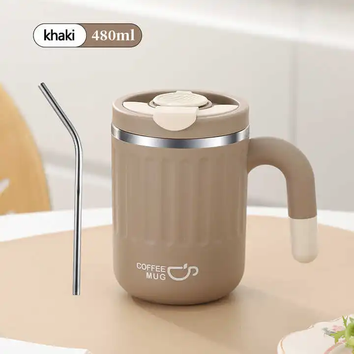 Double Wall 480ml Customized Logo Factory Direct Wholesale Stainless Steel Tumbler Vacuum Insulated Travel Coffee Mugs