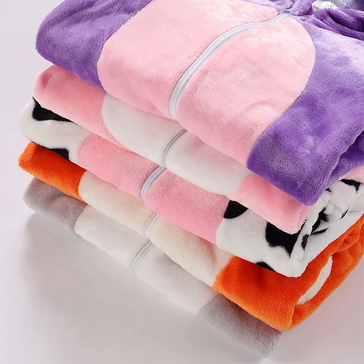 MICHLEY OEM Infant White Cute Rabbit Jumpsuits Flannel Girls Halloween Bunny Romper Baby Clothes