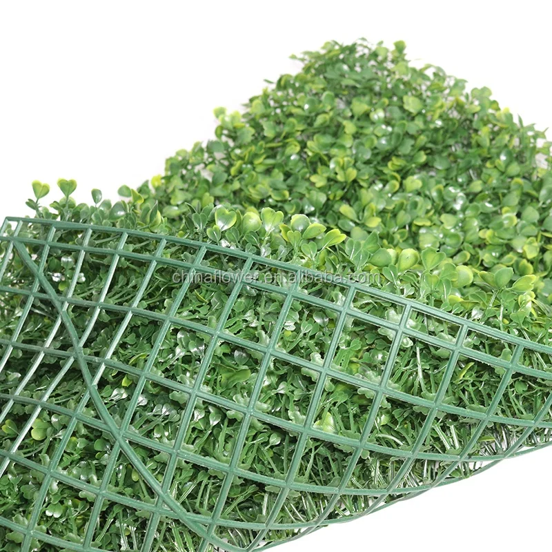 FC11002 Wholesale Boxwood Green Hedge Artificial Grass Wall Panels Grass Wall Plants for Garden Event Decoration