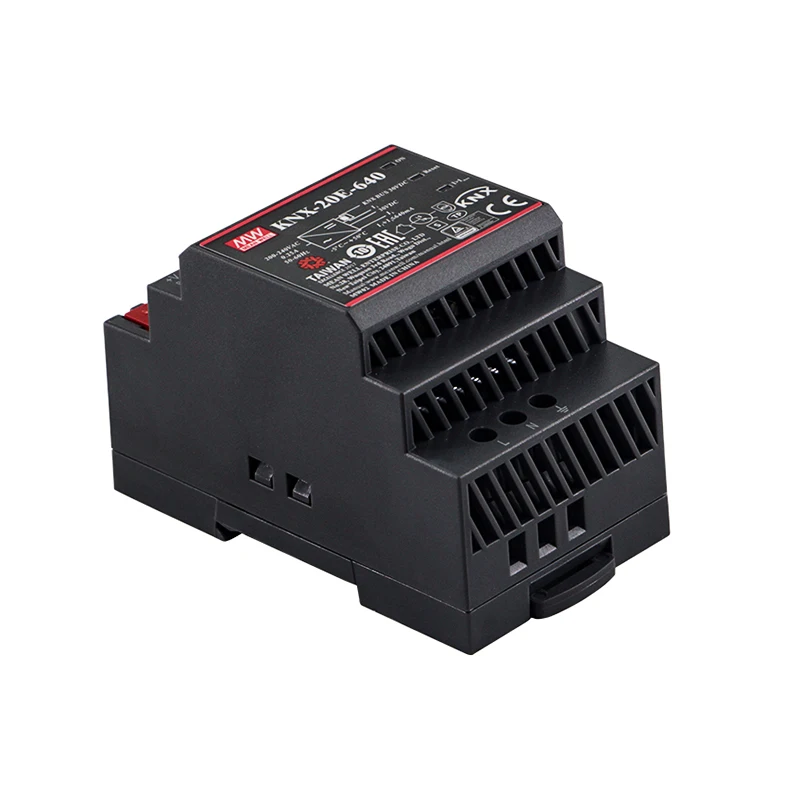 Бренд Mean well представляет KNX-20E-640 20 Вт управления освещением 640mA ЕИБ KNX источник питания KNX светодиодный драйвер