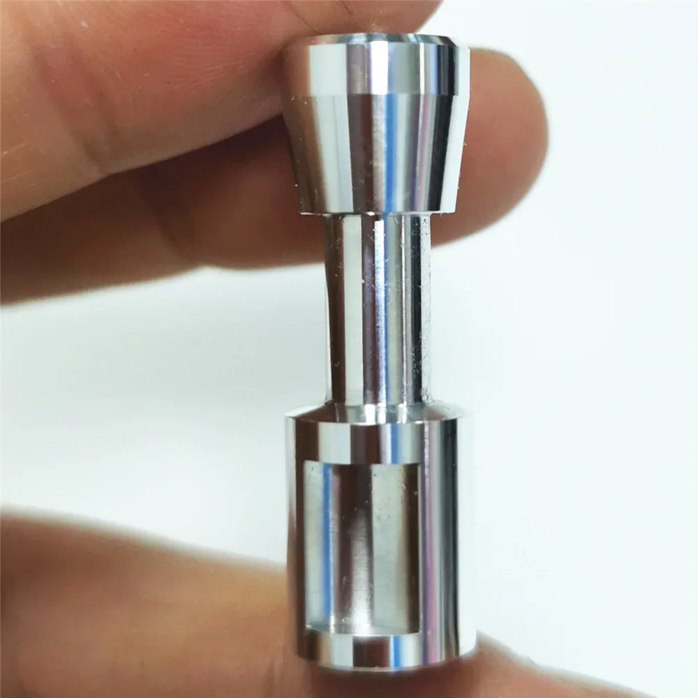 Factory custom-made service stainless steel button plug CNC components  button plug cnc parts