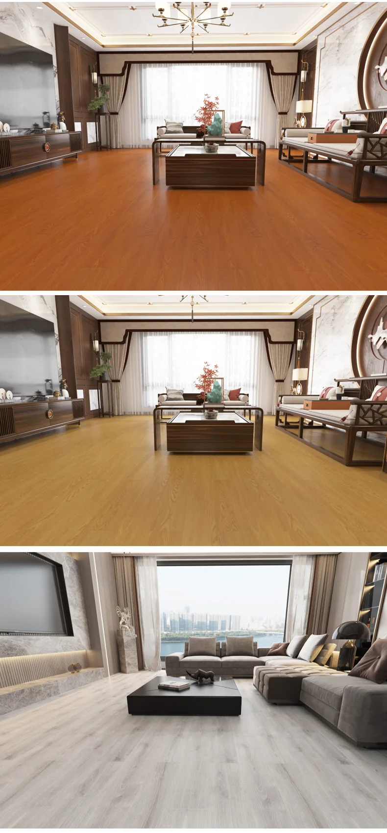 Contemporary-Style Real Outdoor Oak Decking Board Skin-Friendly Wood for  Floor in Low Cost