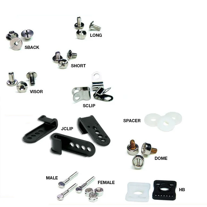 Low MOQ Hockey Visor Hardware