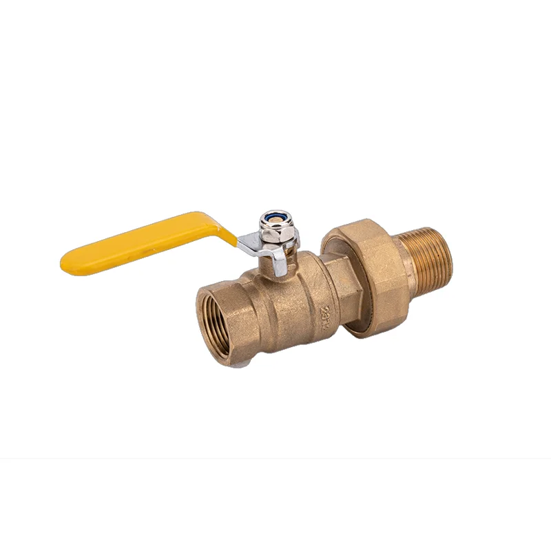 High-Quality Brass Ball Valve   1/4 Inch   Male x Female NPT Threads   Perfect for Secure and Tight Pipe Fittings
