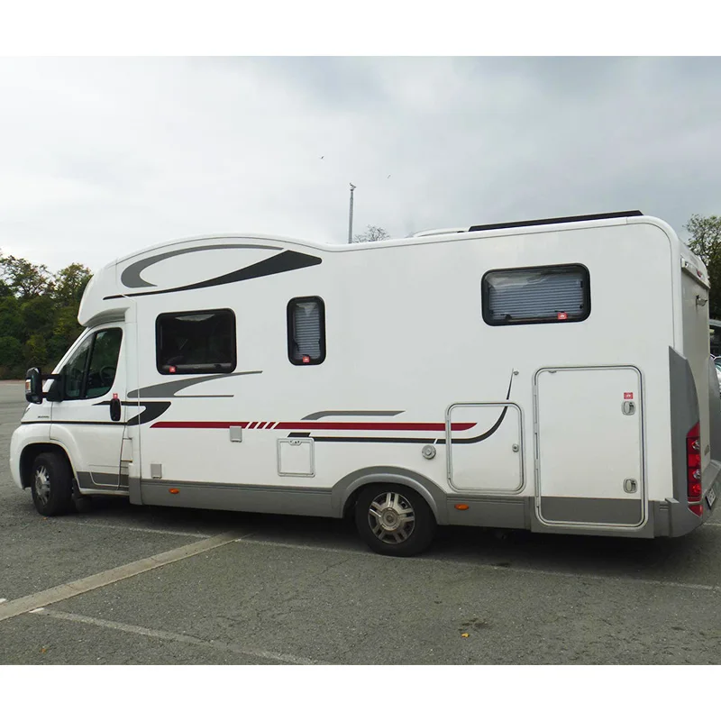 Пользовательская пленка для автомобиля RV, декоративная наклейка, наклейки на Автомобиль RV, грузовик