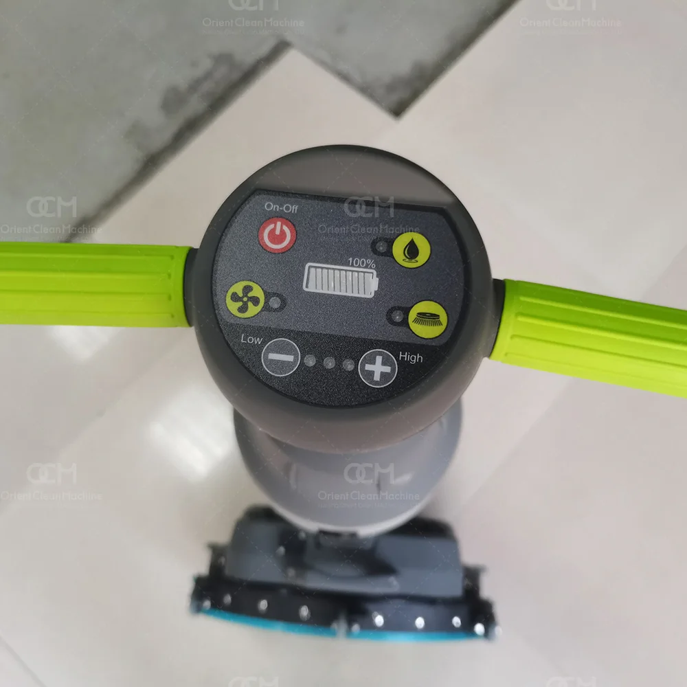 OCM-GB380A  walk behind scrubber machine ceramic tile scrubber machine floor cleaning equipment for hospitals
