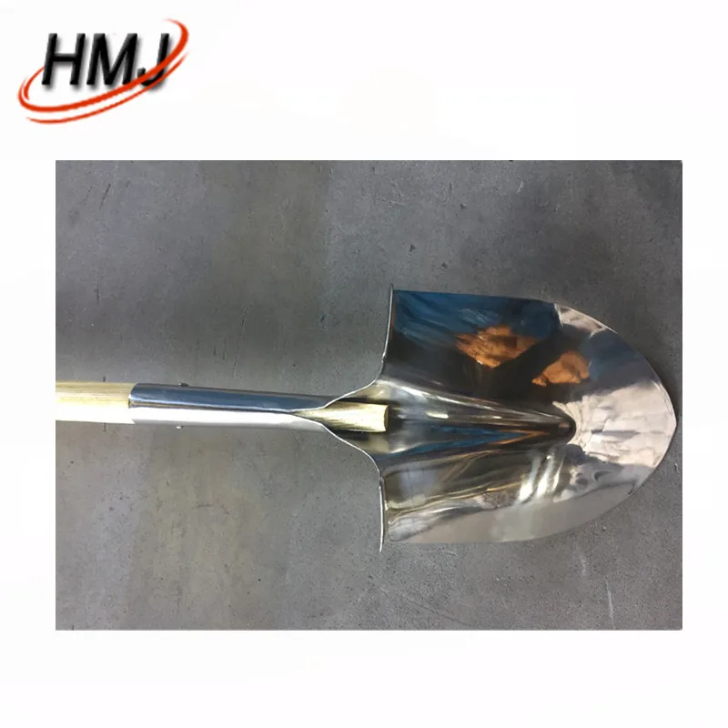 1050mm length stainless steel  garden  shovel S518SD