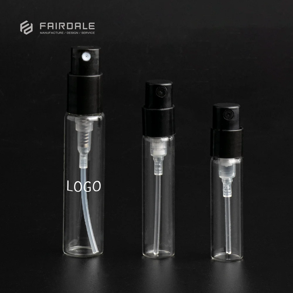 Factory Price 1ml 2ml 3ml 5ml Mini Glass Perfume Vial Sample Tester Bottle Perfume