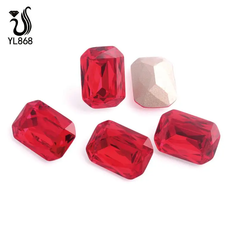 YALI Christmas Rhinestone Transfer Nail Bodice Nail Drill Bit For Sale Non Hotfix For Clothes Emerald Cut Lab Diamonds Wholesale