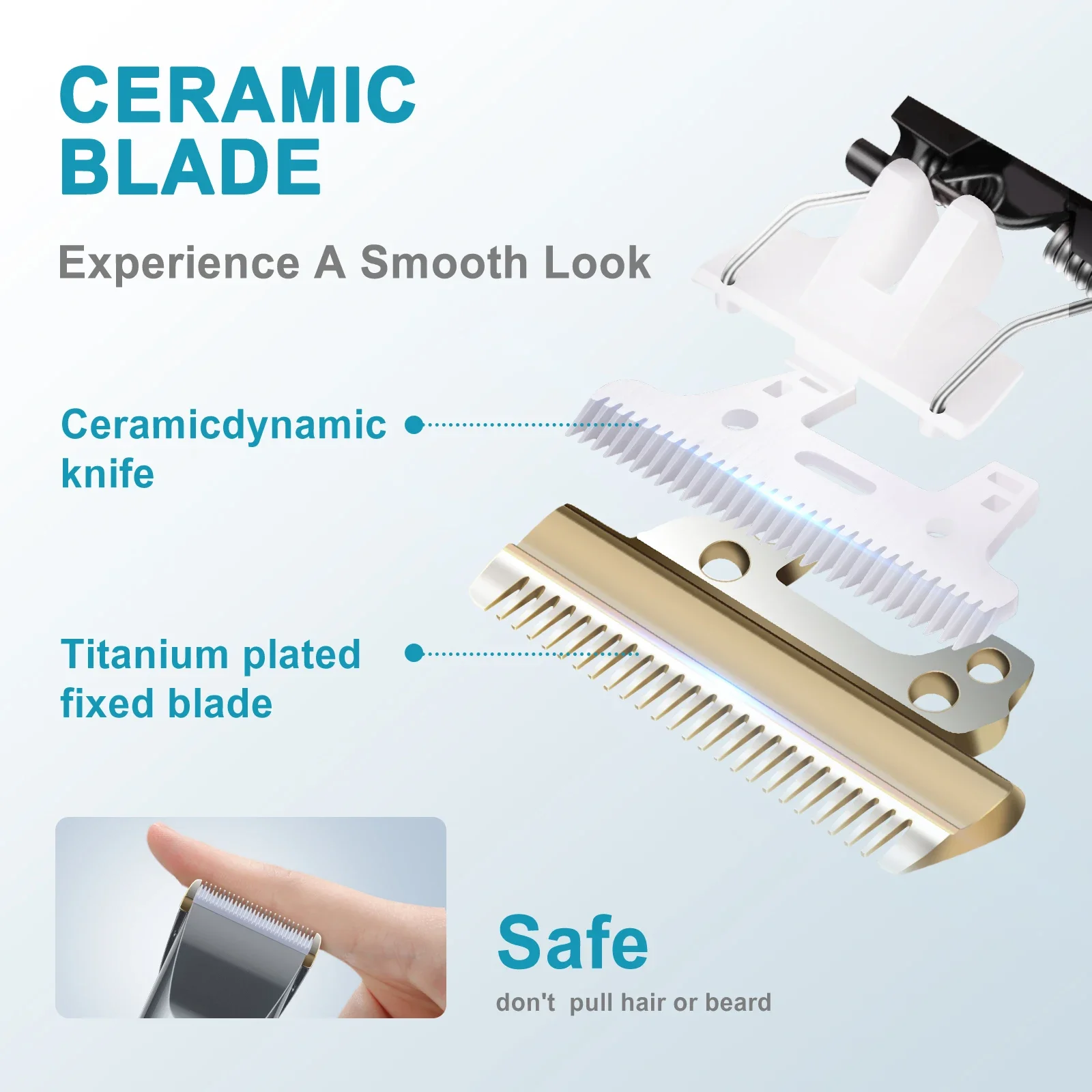 2023New Hair Cutting Machine Professional Beard Trimmer Electric Shaver for Adult Body Hair Shaving Machine Safety Razor Clipper