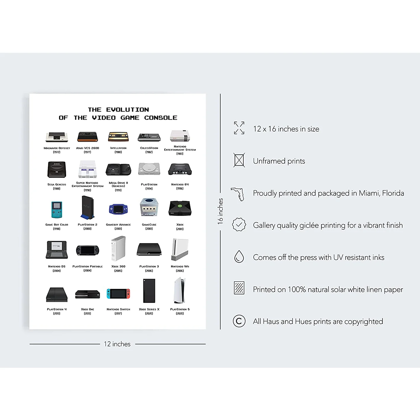 Gamer Wall scratch off poster for Game Room Wall Decor Gamer Decor for Boys Room Gaming Posters Video Games