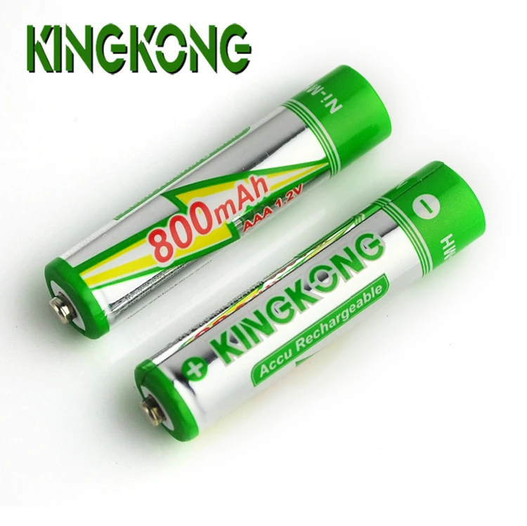 KingKong 800mah AAA size 1.2v ni-mh rechargeable battery