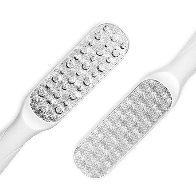 
New products Supplier Plastic Handle Disposable Professional Foot Care Double Sides Pedicure Plastic Foot File 