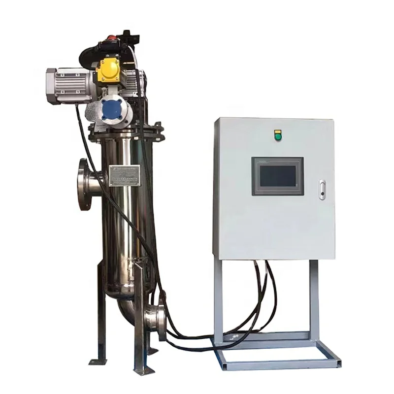 GJ industrial chemical/Ink coating /honey/syrup/paint filtration Scraper Type Automatic self cleaning filter housing machine