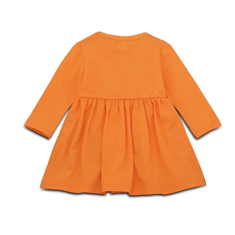 
high quality Baby Girls Ruffle Fall Sets Clothes, Wholesale Pumpkin printing girls Outfit, Little Girls Boutique Clothing Sets 