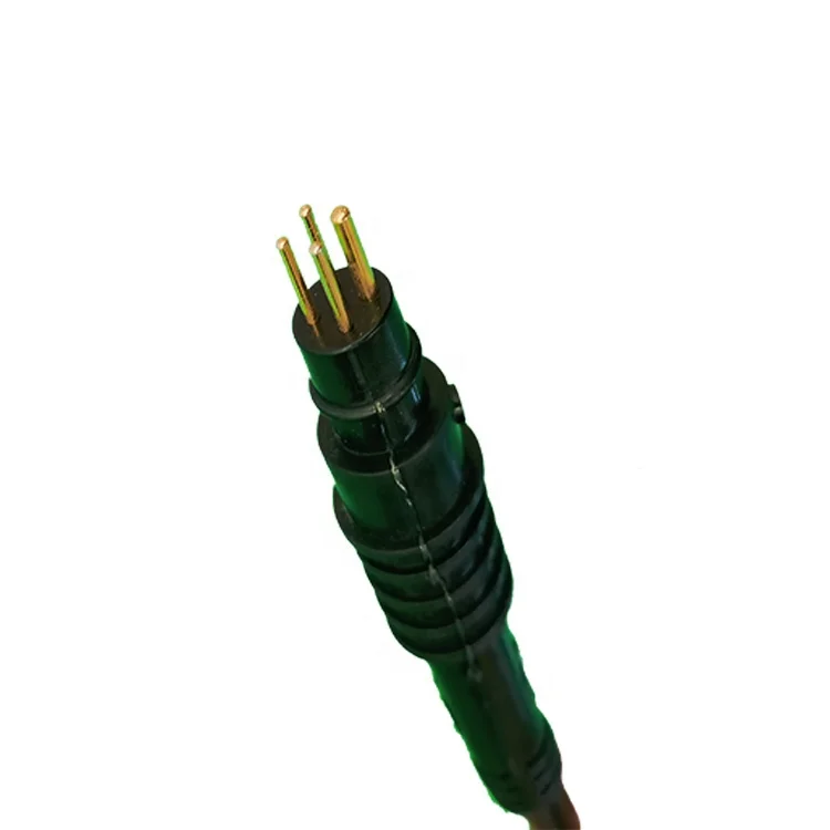 Wholesale High Quality Diving Helmet Accessories 4 Wire Male Waterproof Connector