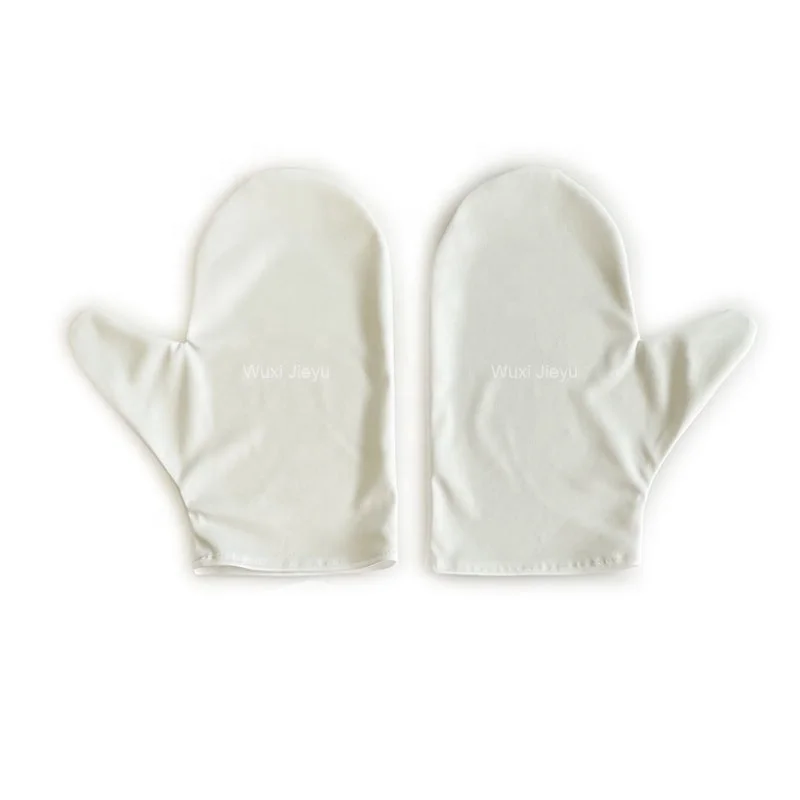 Custom design Microfiber Cleaning Dust Fingerprint Proof White Lens Optics Jewelry Phone Gloves