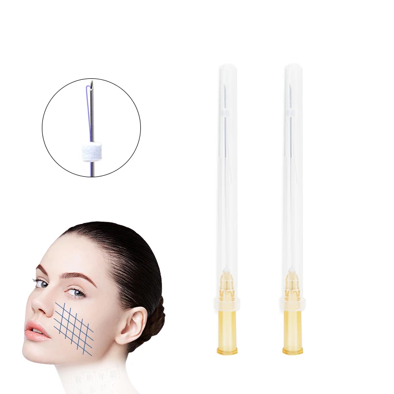 Korea face body PDO PLLA PCL hilos wire mono thread  26g 27g 29g 30g  25mm 38mm 50mm 60mm 90mm