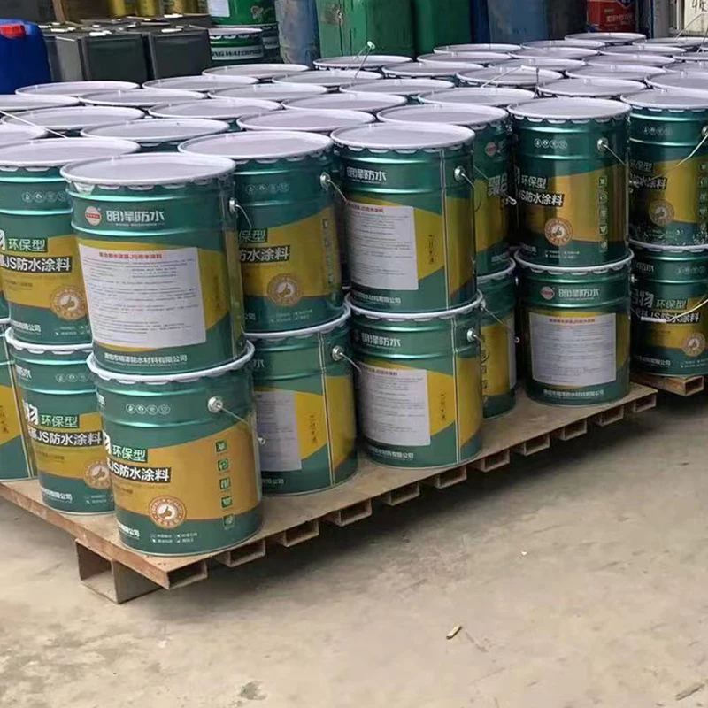 Liquid Applied Js Composite Slurry Waterproof JS Polymer Cement Based Concrete Water Proofing Polyurethane Waterproof Coating
